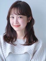 ガーデンヨコハマエスト(GARDEN YOKOHAMA est)&nbsp;似合わせカット　イメチェンヘアスタイル　ミディアム　レイヤー