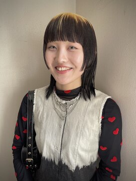 ソイ 下北沢(soi) roots color _blond