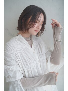 ニューヨークニューヨーク 阪急高槻店(NYNY) ★美髪こなれミディ外ハネボブ前髪艶感ボブウルフ