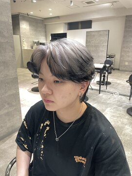 アクション 心斎橋店(ACTION) センターパート　エンドカラー