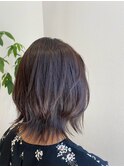 ナチュラルなウルフヘアー