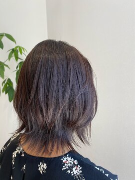 ドライブヘアー(Drive hair) ナチュラルなウルフヘアー