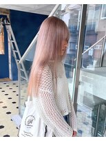 ヲタク(wotaku.)&nbsp;ハイトーンカラーミルクティーダブルカラーケアブリーチ髪質改善