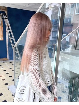 ヲタク(wotaku.) ハイトーンカラーミルクティーダブルカラーケアブリーチ髪質改善