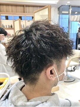 シュヴー 浦安店(CHEVEUX) ツーブロックハードツイストスパイラルパーマ