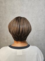 ウィスプ 赤羽店(wisp)&nbsp;透明感溢れるヘアカラー 冬のベージュ系カラー 大人ショート#2