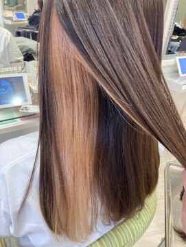 ビス ヘア アンド ビューティー 西新井店(Vis Hair&Beauty) インナーカラー/ブリーチカラー/暖色カラー