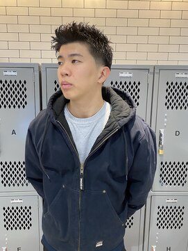 フランクスバーバーリベラルド 横浜(FRANK'S BARBER LIBERALD) テーパーフェード/スパイキーU