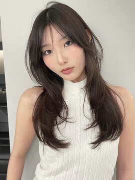 トイ(TOI) 韓国レイヤーカット/ブラウンベージュ
