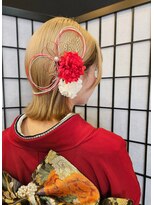 ウィスプ 赤羽店(wisp) 成人式後撮りボブアレンジ