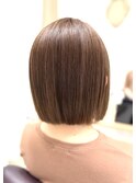 透け感ミルクティーボブスタイル★