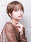 大人可愛いシースルーショート