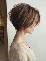 ハーツ(Heart's)&nbsp;ショート×白髪ぼかしハイライト