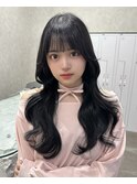 大人可愛い×透明感カラー小顔レイヤーロング【20~40代】