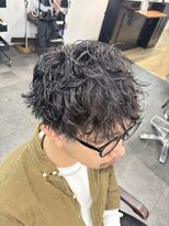 アオ(AO。)&nbsp;メンズマッシュ/メンズパーマ/ツイストパーマ/波巻きパーマ