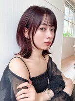 アフロート エル 大阪(AFLOAT L) 20代レイヤーボブで絶壁解消!小顔に見えるひし形シルエット