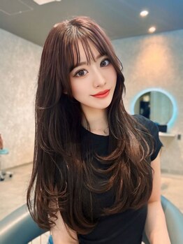ラナホンジン(Lana HONJIN)の写真/高い技術力で魅力を最大限に引き出す顔周りのヘアスタイルをご提案【顔周りレイヤー/韓国レイヤー】