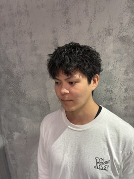 サイファー 心斎橋(CIPHER.) スパイキーピンパーマ