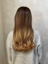 ウィスプ 赤羽店(wisp) 抜きっぱなしバレイヤージュカラー