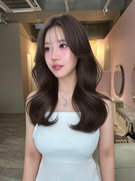 アディション 新宿(ADITION) 艶感UP◎ブリーチなしダブルカラー◎レイヤーカット/新宿k