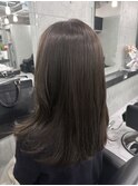 ナチュラルストレートロングレイヤーロング