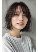 大人ニュアンスくびれボブ