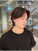ブリーチハイライト髪質改善ダブルカラーレイヤーカット/新宿
