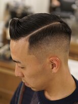 ザチョップショップ キチジョウジ(THE CHOP SHOP KICHIJOJI) サイドパートスキンフェードカットシェービング吉祥寺理容室