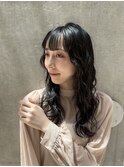 暗髪