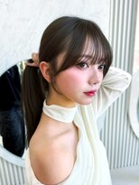 ミリバイアフロート(MIRI by AFLOAT) 【島田佑】ミディアムレイヤーカットグレージュ顔周りカット