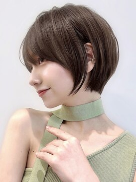 セイドット オモテサンドウ(Say. omotesando) Say.クールショート顔周りカットくびれショートオリーブグレー
