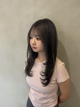 ラーム 宇部高校前店(rame) レイヤースタイル、髪質改善