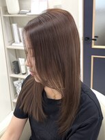 シャルムパリス(charme paris)&nbsp;艶カラー　ブラウン　髪質改善　レイヤー