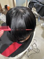 ブランシェ 高蔵寺店(BRANCHE)&nbsp;★個性派ウルフのストレートパーマ★【北川】