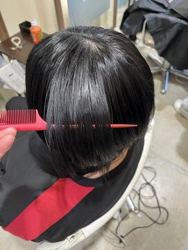 ブランシェ 高蔵寺店(BRANCHE) ★個性派ウルフのストレートパーマ★【北川】