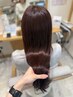 【当店人気No1】似合わせカット＋+透明感カラー+ツヤ感トリートメント