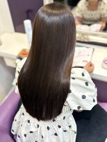 ハピネス 河原町店(Happiness)&nbsp;四条河原町 ブリーチなし 髪質改善 チョコレートブラウン
