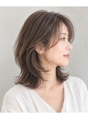 結んでもおろしても◎大人ミディアムレイヤー×東川口