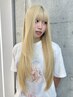[ケアブリーチ2回]+ケアカラー+TOKIOトリートメント [ケアブリーチカラー]