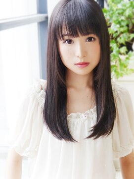 ヘア ジュレ ドゥ(hair jurer deux) 【ヘアジュレドゥ古居】 カワイイ清純ストレートロング☆