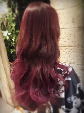 ラックスビー スカイ 大阪梅田店(LUXBE SKY) ピンクグラデーション　byMIKI【LUXBE梅田店】