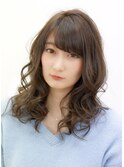 [full bloom/西八王子]ナチュラルグレージュ ヴェールウェーブ