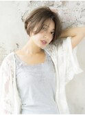 大人っぽい長め前髪の小顔ボブ・ザシーバイアフロート　橋本店