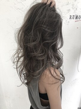 ルモア(RUMOR) Rumor×外国人３Dハイライトカラー【ナチュラルグレージュ】