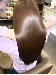 髪質改善プラチナミネコラ＋silica＋ダメージレスカラー！