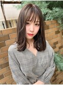 【添田】ヨシンモリなやわらかレイヤーミディ秋のカーキベージュ