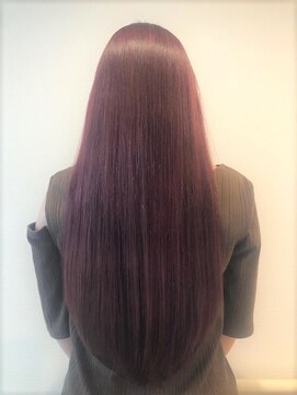 ヘアー プティ(hair puti) pink&purple ビビットカラー