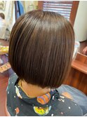 襟足すっきりボブ［髪質改善］［生駒市美容室］［40代50代60代］