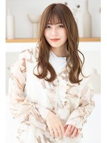 トティア 梅田(Totia)&nbsp;【Totia梅田】ひし形シルエット ウェーブ×アッシュオリーブ