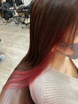 ナンバー エミライ 溝の口(N° emirai)&nbsp;レッド×インナーカラー